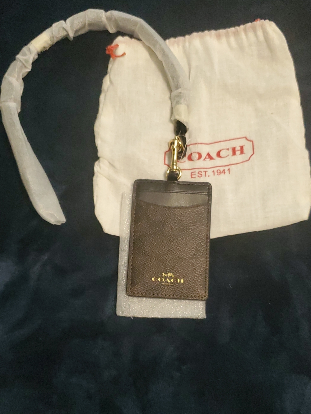 Coach ID Lanyard
